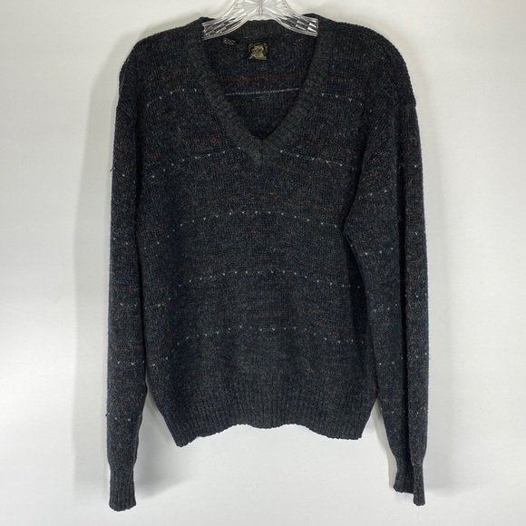 Vintage Kennington California Wool Blend Vneck Sweater Size Large - Picture 1 of 5